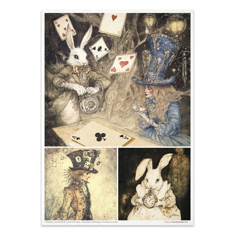 Rice paper set - A4 - Alice's Magic Vol. 1 - 9 - ITD Collection - Tidformera