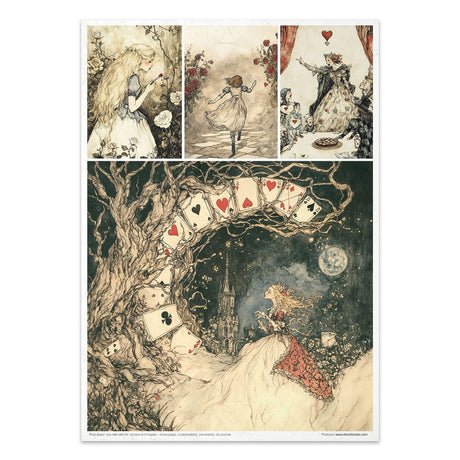 Rice paper set - A4 - Alice's Magic Vol. 1 - 10 - ITD Collection - Tidformera