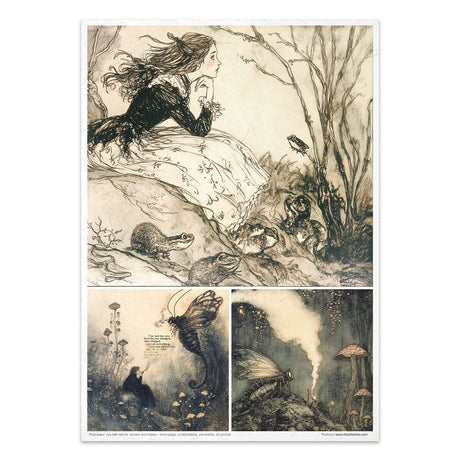 Rice paper set - A4 - Alice's Magic Vol. 1 - 5 - ITD Collection - Tidformera