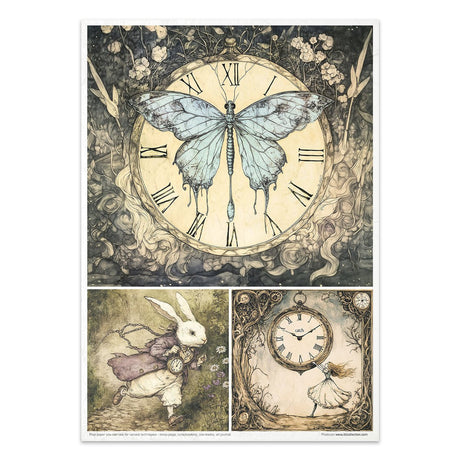 Rice paper set - A4 - Alice's Magic Vol. 1 - 14 - ITD Collection - Tidformera