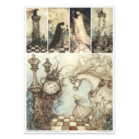 Rice paper set - A4 - Alice's Magic Vol. 1 - 11 - ITD Collection - Tidformera