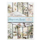 Rice paper set - A4 - Cottage in the Country - 1 - ITD Collection - Tidformera