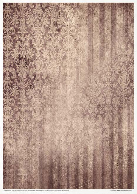 Rice paper set - A4 - Four elements - Fire - 7 - ITD Collection - Tidformera
