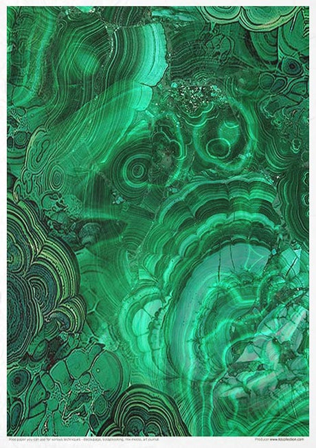 Rice paper set - A4 - Gemstones - 3 - ITD Collection - Tidformera