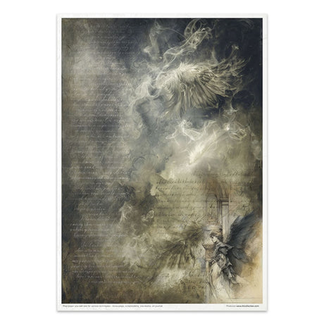 Rice paper set - A4 - Light & Shadow - 10 - ITD Collection - Tidformera