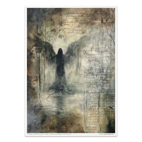 Rice paper set - A4 - Light & Shadow - 14 - ITD Collection - Tidformera