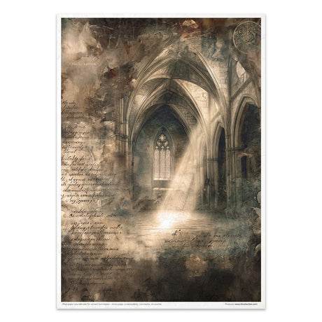 Rice paper set - A4 - Light & Shadow - 2 - ITD Collection - Tidformera