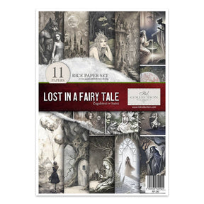 Rice paper set - A4 - Lost in a fairy tale - 1 - ITD Collection - Tidformera