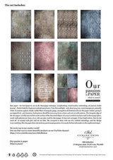 Rice paper set - A4 - Secrets 2 - Gothic Stories - 2 - ITD Collection - Tidformera