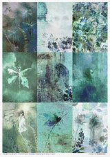 Rice paper set - A4 - The Elven valley - 4 - ITD Collection - Tidformera