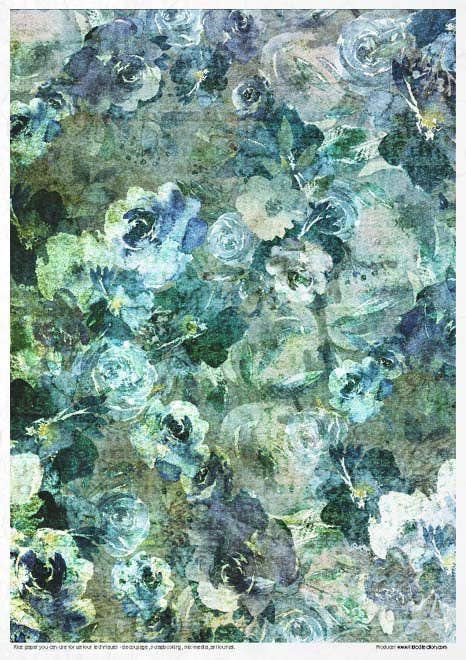 Rice paper set - A4 - The Elven valley - 6 - ITD Collection - Tidformera