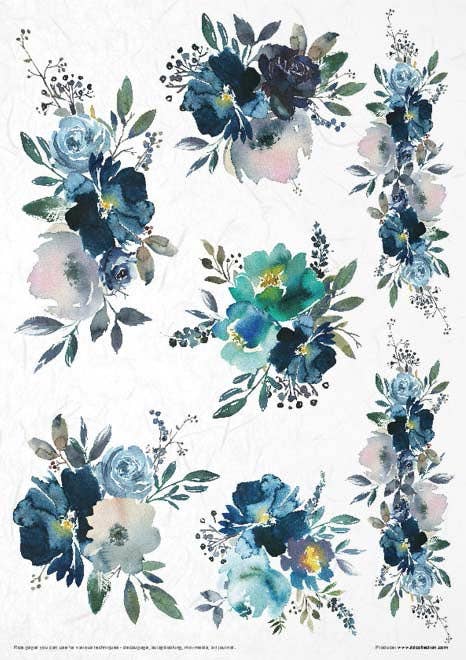 Rice paper set - A4 - The Elven valley - 11 - ITD Collection - Tidformera