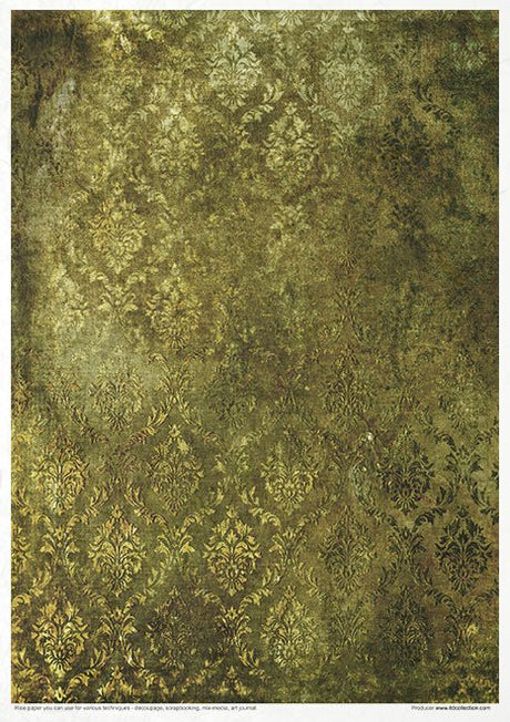 Rice paper set - A4 - Vintage Tapestry - 5 - ITD Collection - Tidformera