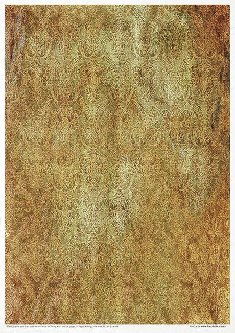 Rice paper set - A4 - Vintage Tapestry - 4 - ITD Collection - Tidformera