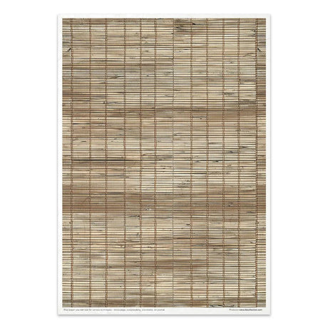 Rice paper set - A4 - Wicker & Rattan - 6 - ITD Collection - Tidformera