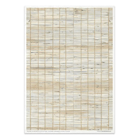 Rice paper set - A4 - Wicker & Rattan - 7 - ITD Collection - Tidformera