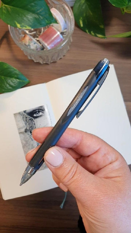 Rollerball Jetstream - Black - 1,0 - 2 - Uni Mitsubishi Pencil - Tidformera