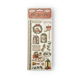 Rub - on - Classic Christmas - 1 - Stamperia - Tidformera