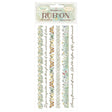 Rub - on - Daisy Art - Stripes - 1 - Stamperia - Tidformera