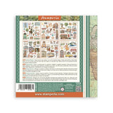 Rub - On Kit 15,5 x 15,5 cm - Art of Travelling - 8 - Stamperia - Tidformera