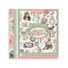 Rub - On Kit 15,5 x 15,5 cm - House of Roses - 1 - Stamperia - Tidformera