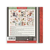 Rub-On Kit 15,5 x 15,5 cm - Oriental garden - 8 - Stamperia - Tidformera