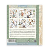 Rub - On Selection 20,5 x 23 cm - Secret Diary - 8 - Stamperia - Tidformera