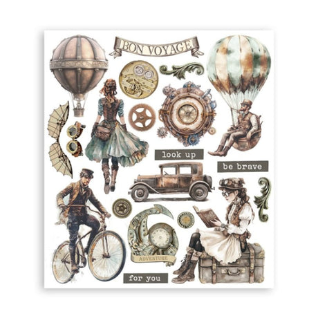 Rub - On Selection - Voyages Fantastiques - 4 - Stamperia - Tidformera