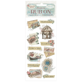 Rub - on - Venice City of Art - Letters - 1 - Stamperia - Tidformera