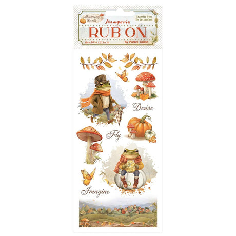 Rub - on - Whispering Woods - Mr Frog - 1 - Stamperia - Tidformera