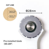 Rullkniv NT Cutter RO-SK28 - Perforerat snitt - 3 - NT Cutter - Tidformera
