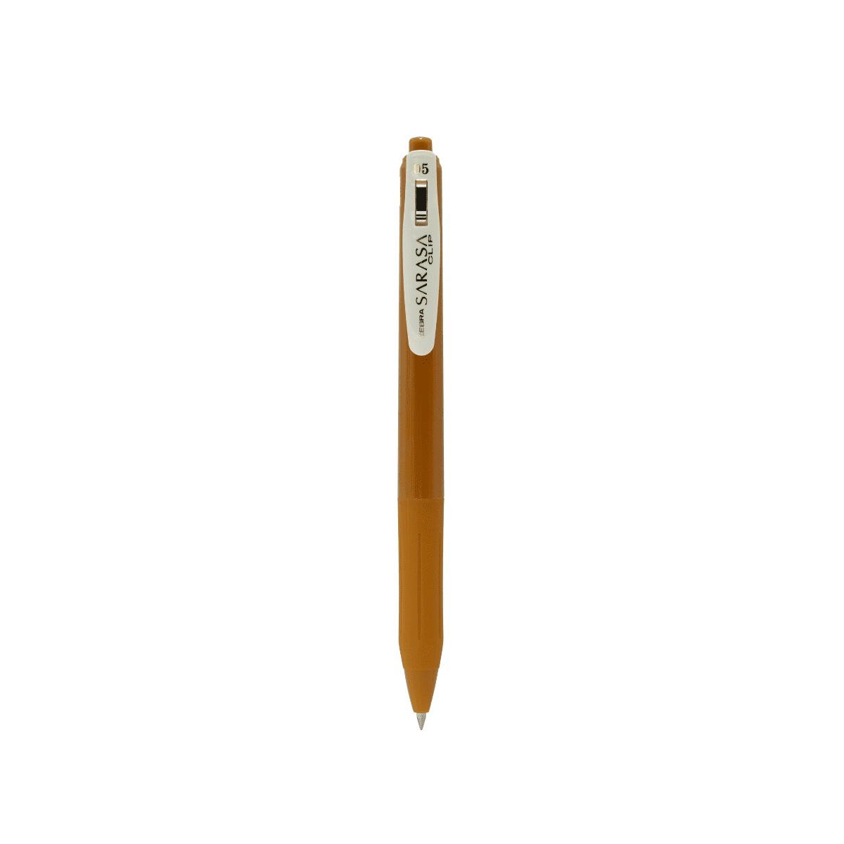 Sarasa Clip Vintage Gelpenna 0.5 mm - Camel yellow - 1 - Zebra - Tidformera