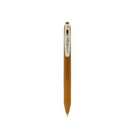 Sarasa Clip Vintage Gelpenna 0.5 mm - Camel yellow - 1 - Zebra - Tidformera