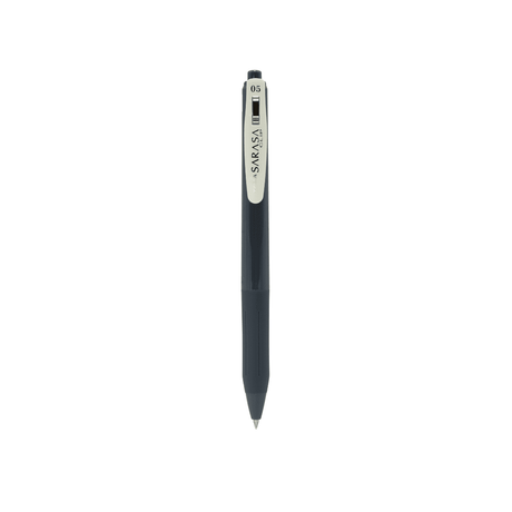 Sarasa Clip Vintage Gelpenna 0.5 mm - Dark grey från Zebra. En gråblå kulspetspenna  - Tidformera