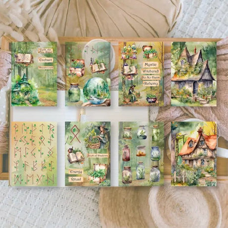 Scrap Paper 7,4 x 10,5 - Earth Witches - 1 - Plan & Plot Studio - Tidformera