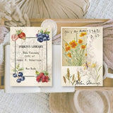 Scrap Paper 7,4 x 10,5 - Scent of Summer - 4 - Plan & Plot Studio - Tidformera