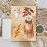 Scrapbook Paper 10,5 x 14,8 - Cozy Autumn - 3 - Plan & Plot Studio - Tidformera