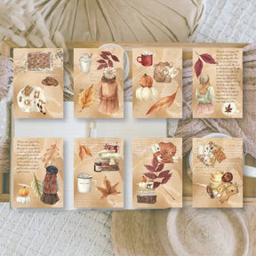 Scrapbook Paper 10,5 x 14,8 - Cozy Autumn - 1 - Plan & Plot Studio - Tidformera
