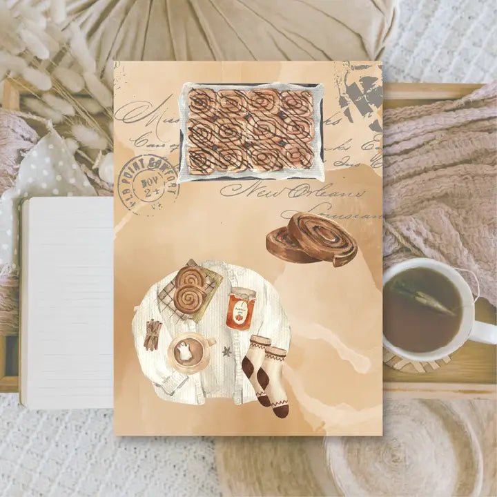 Scrapbook Paper 10,5 x 14,8 - Cozy Autumn - 4 - Plan & Plot Studio - Tidformera