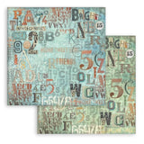 Scrapbookingpapper - Backgrounds - Furry Friends - 10 - Stamperia - Tidformera