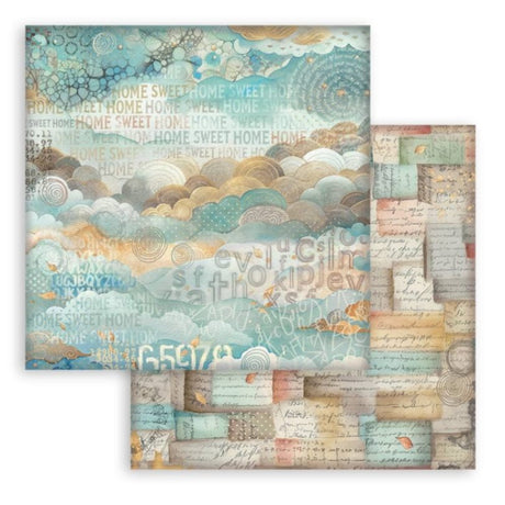 Scrapbookingpapper - Backgrounds - Furry Friends - 9 - Stamperia - Tidformera