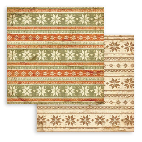 Scrapbookingpapper - Backgrounds - Silent Night - 4 - Stamperia - Tidformera