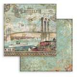 Scrapbookingpapper - Backgrounds - Sir Vagabond Aviator - 7 - Stamperia - Tidformera