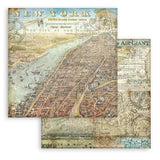 Scrapbookingpapper - Backgrounds - Sir Vagabond Aviator - 2 - Stamperia - Tidformera