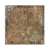 Scrapbookingpapper - Backgrounds - Sir Vagabond Aviator - 9 - Stamperia - Tidformera