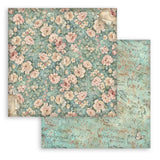 Scrapbookingpapper - Backgrounds - Symphony - 2 - Stamperia - Tidformera