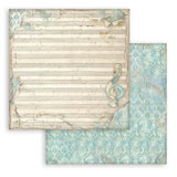 Scrapbookingpapper - Backgrounds - Symphony - 9 - Stamperia - Tidformera