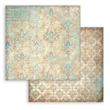 Scrapbookingpapper - Backgrounds - Symphony - 14 - Stamperia - Tidformera