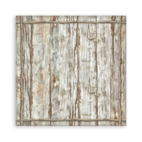 Scrapbookingpapper - Backgrounds - White Christmas - 10 - Stamperia - Tidformera