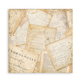 Scrapbookingpapper - Double faced - All Around - 15 - Stamperia - Tidformera
